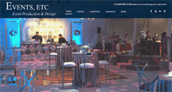 Desktop Screenshot of eventsetc.com